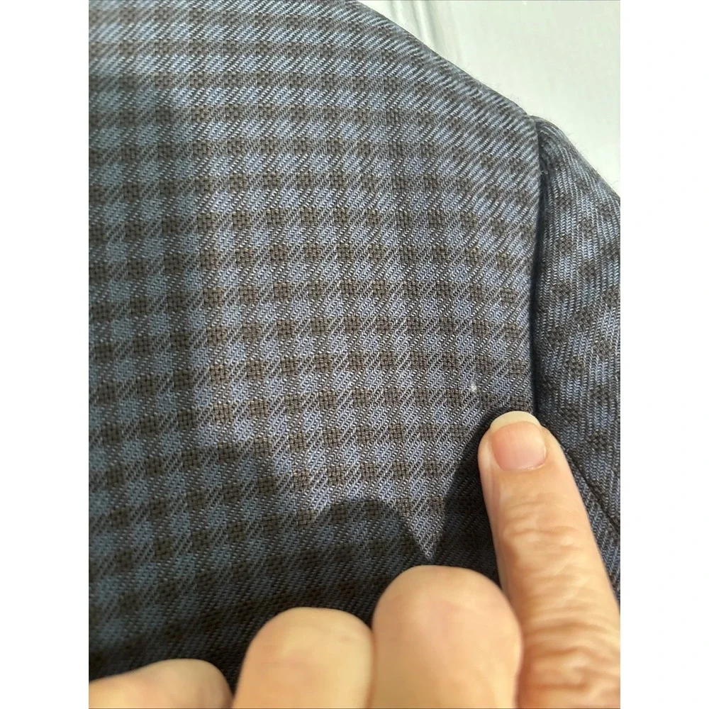 Confezioni Reserva Luciano Frauroni Vintage Houndstooth Sport Coat‎ Sz 44